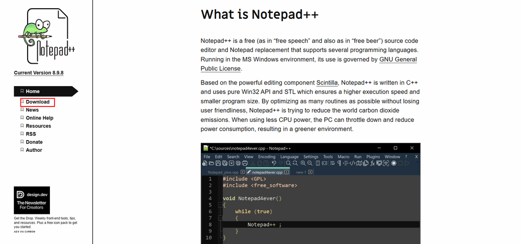 Notepad++ 다운로드 설치방법 바로가기 1 image 6